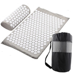 Yoga Acupressure Mat & Pillow Set | Full Body Relief