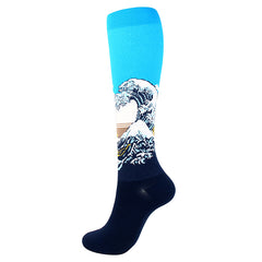 Mona Lisa Compression Socks with Art Design