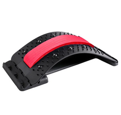 Portable Back Massager | Lumbar Pain Relief & Deep Stretch