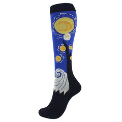 Mona Lisa Compression Socks with Art Design