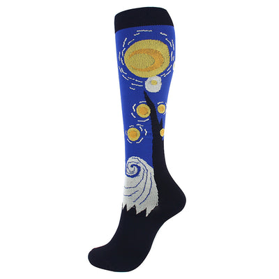 Mona Lisa Compression Socks with Art Design