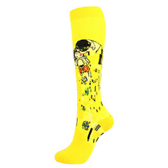 Mona Lisa Compression Socks with Art Design