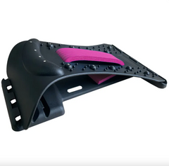 Portable Back Massager | Lumbar Pain Relief & Deep Stretch