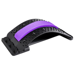 Portable Back Massager | Lumbar Pain Relief & Deep Stretch