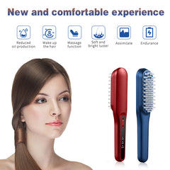 Electric Hair Growth Comb | Red Light + Laser Therapy
